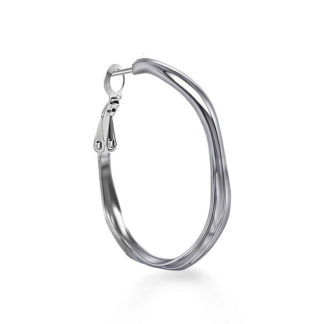 Flow Hoop Earrings