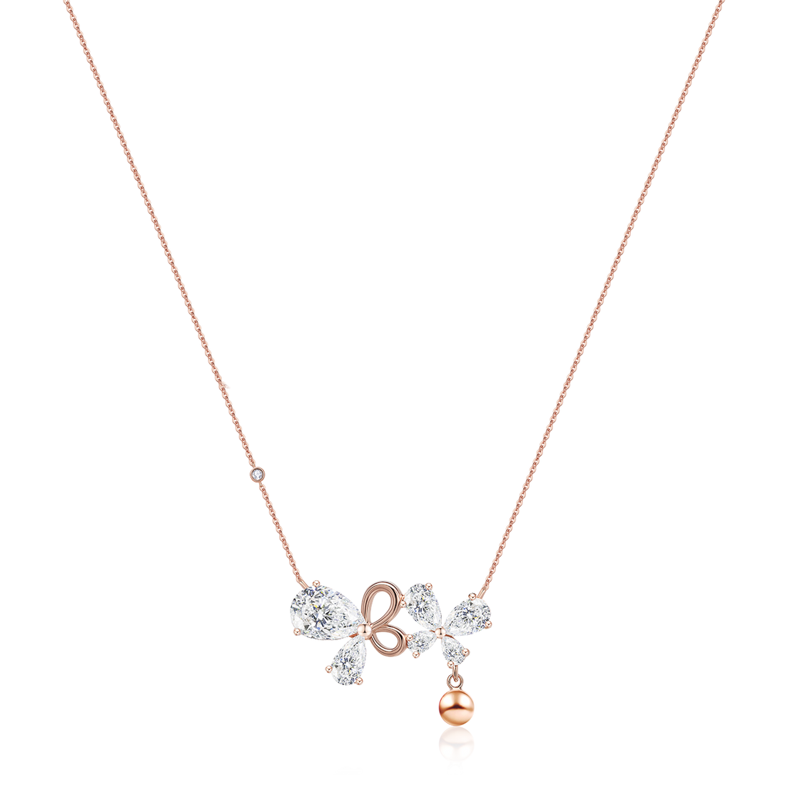 Loopy Butterfly Necklace