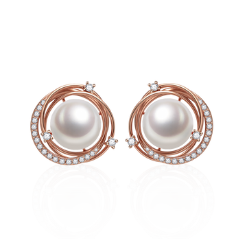 Mini Halo Earrings